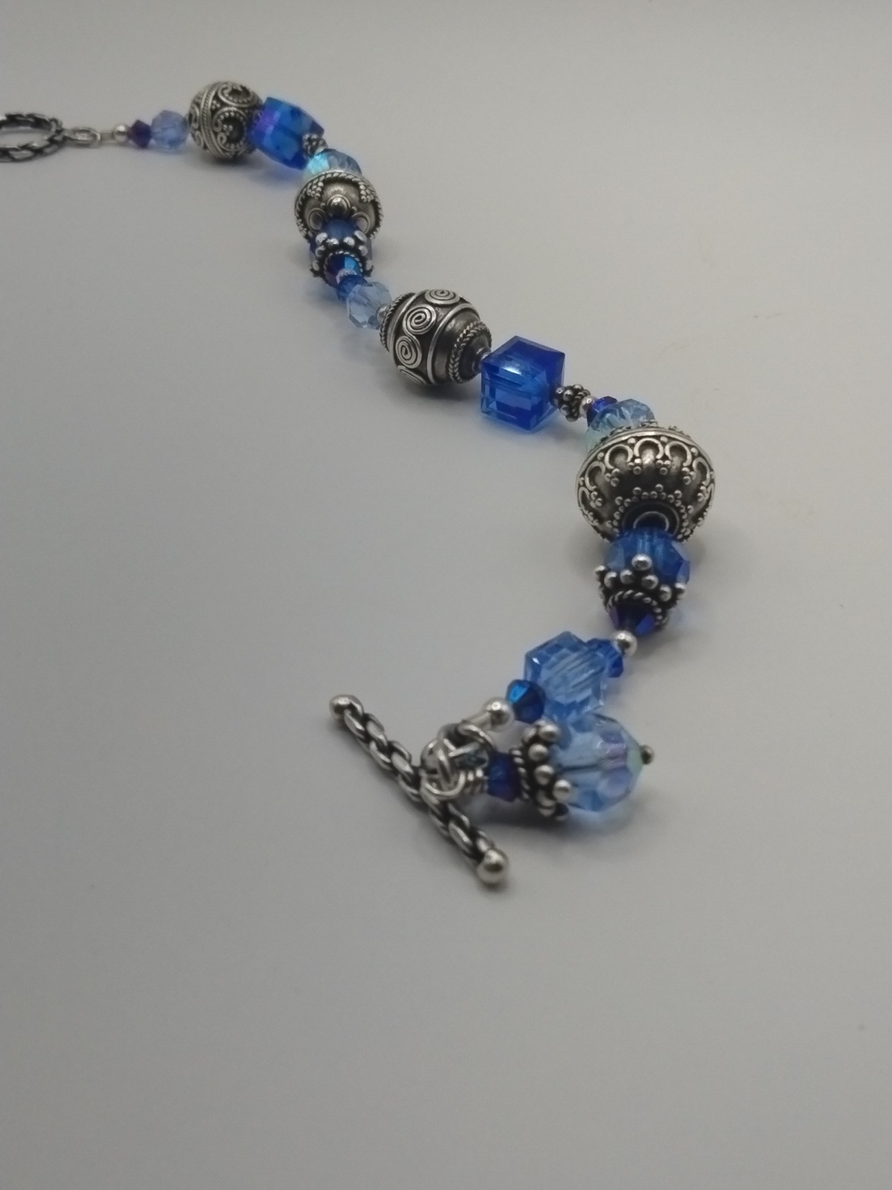 Tres Jolie Stunning Blue Women's Bracelet - Picture 3 of 6